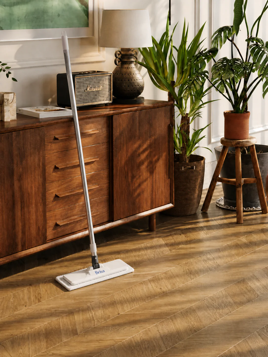 Compact Flat Mop System