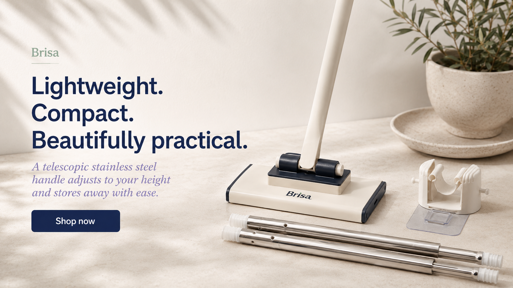 Compact Flat Mop System