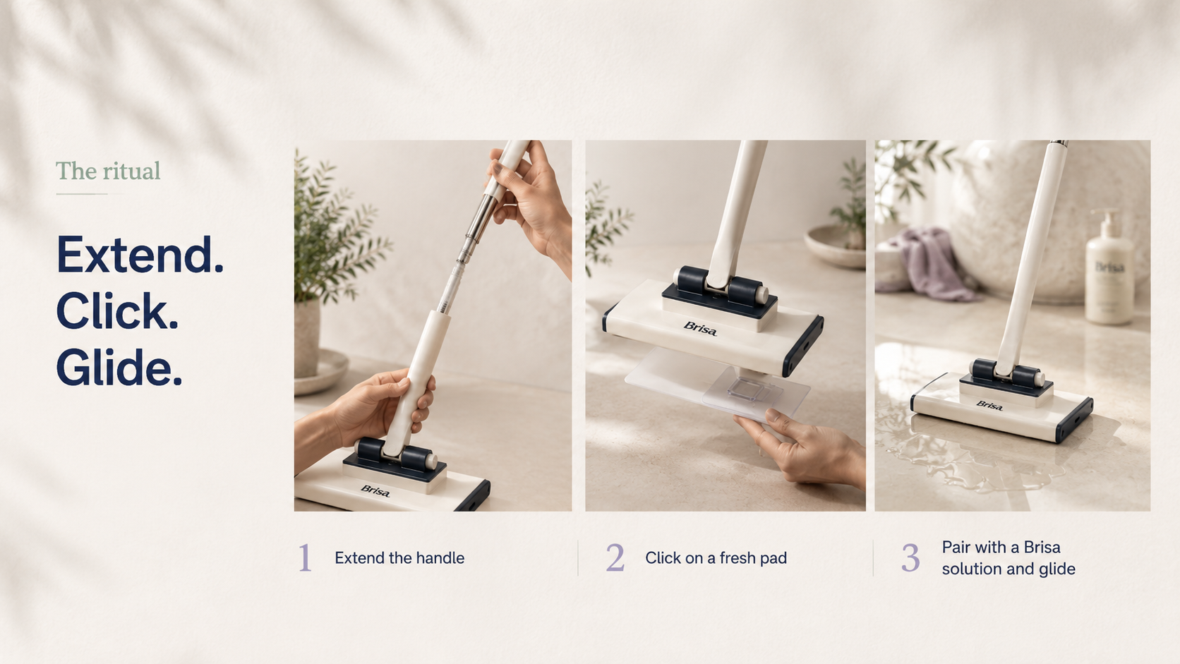 Compact Flat Mop System