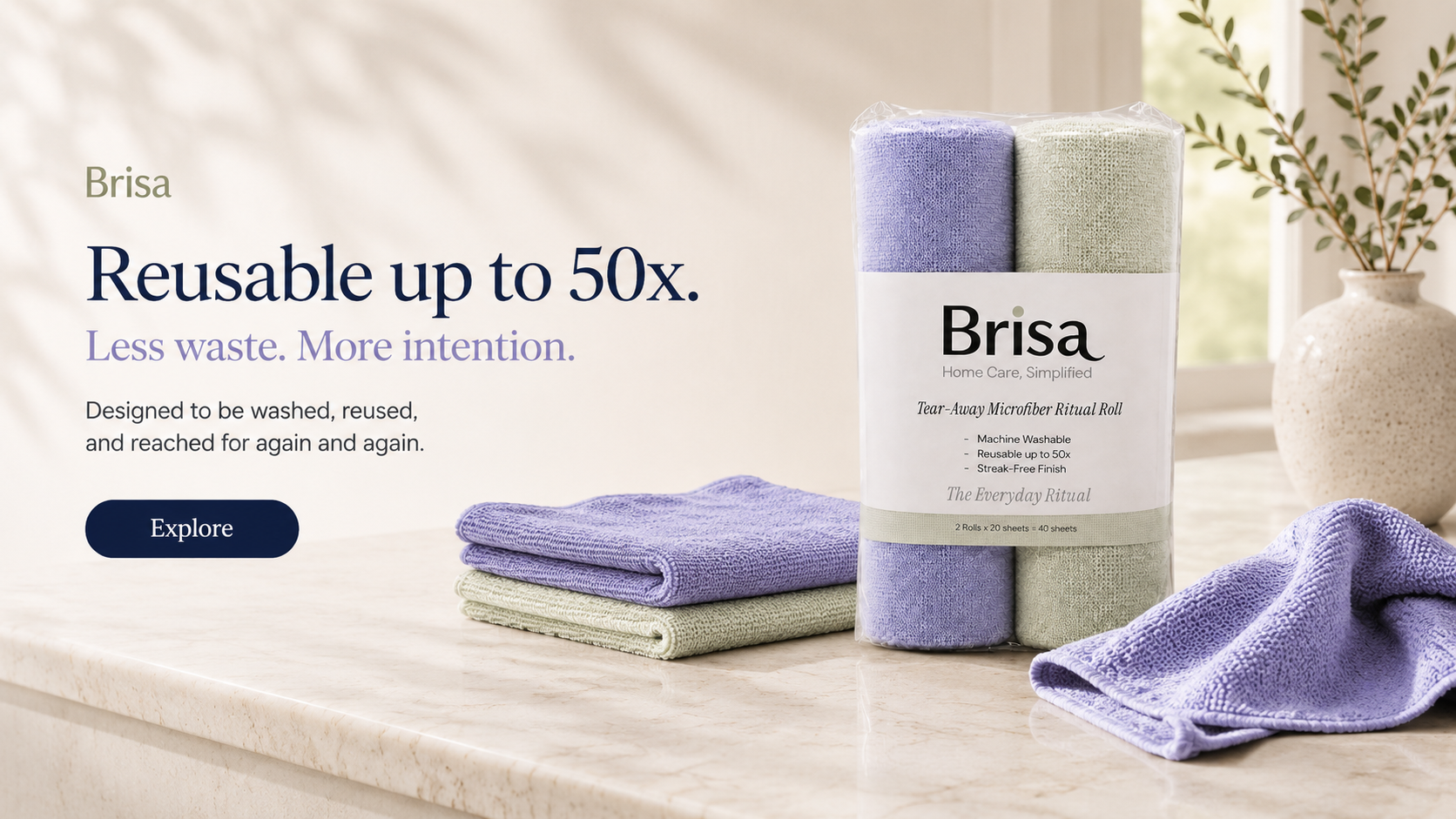 Tear-Away Microfiber Roll